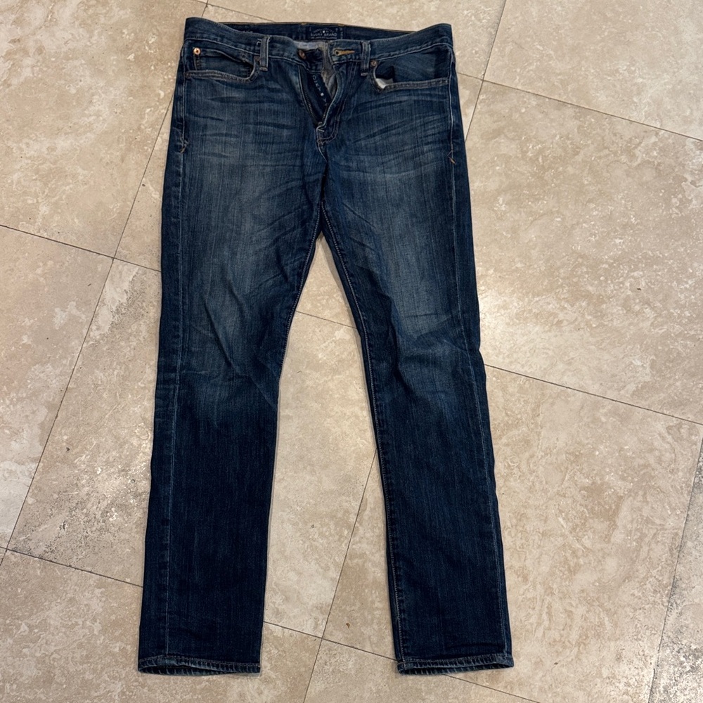 Lucky Brand Men's Dark Blue Slim Jeans